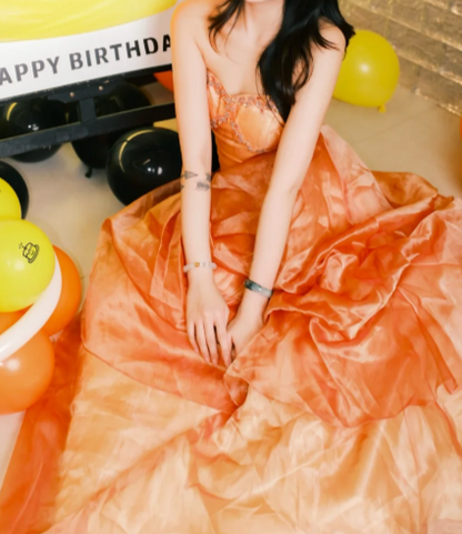 Pretty Prom Dress Sweetheart Stain Evening Dress Gala Dress cc5685