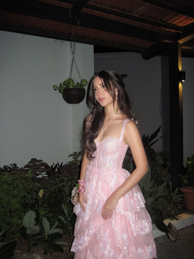 Charming Tulle Lace Appliques Evening Dress,Multi-Layered Prom Dress cc2491