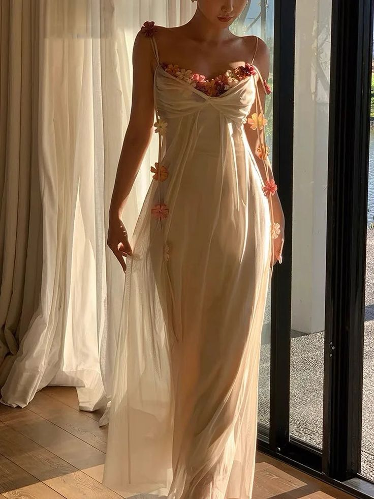 Elegant Fashion Tulle Appliques Party Dress White Prom Dress cc1685