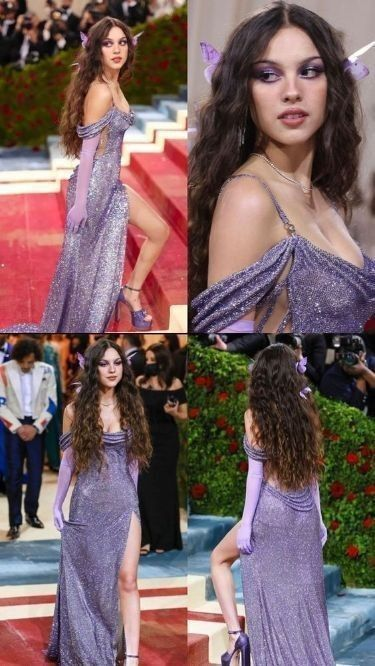Sparkly Spaghetti Straps Sequin Side Slit Prom Dress Long Evening Dress  cc1553
