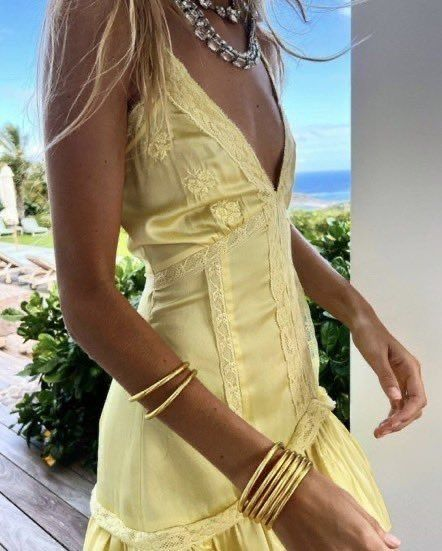 Glamorous Yellow V Neck Homecoming Dress,Yellow Cocktail Dress cc1336