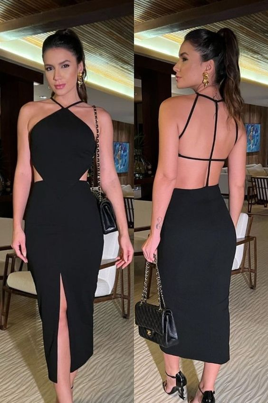 Sexy Black Tight Evening Dress,Fashion Black Party Gown  cc608