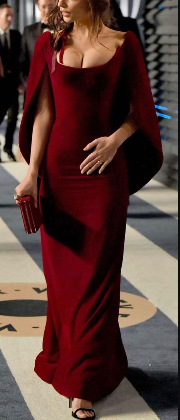 Vintage Burgundy Mermaid Long Prom Evening Dress Formal Party Gown cc2255