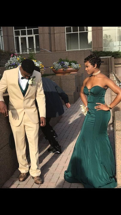 Sexy Mermaid Green Long Prom/Evening Dresses cc1134
