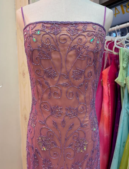 Gorgeous Spaghetti Straps Tulle Beaded Mermaid Evening Dress,Long Party Prom Dress cc2611