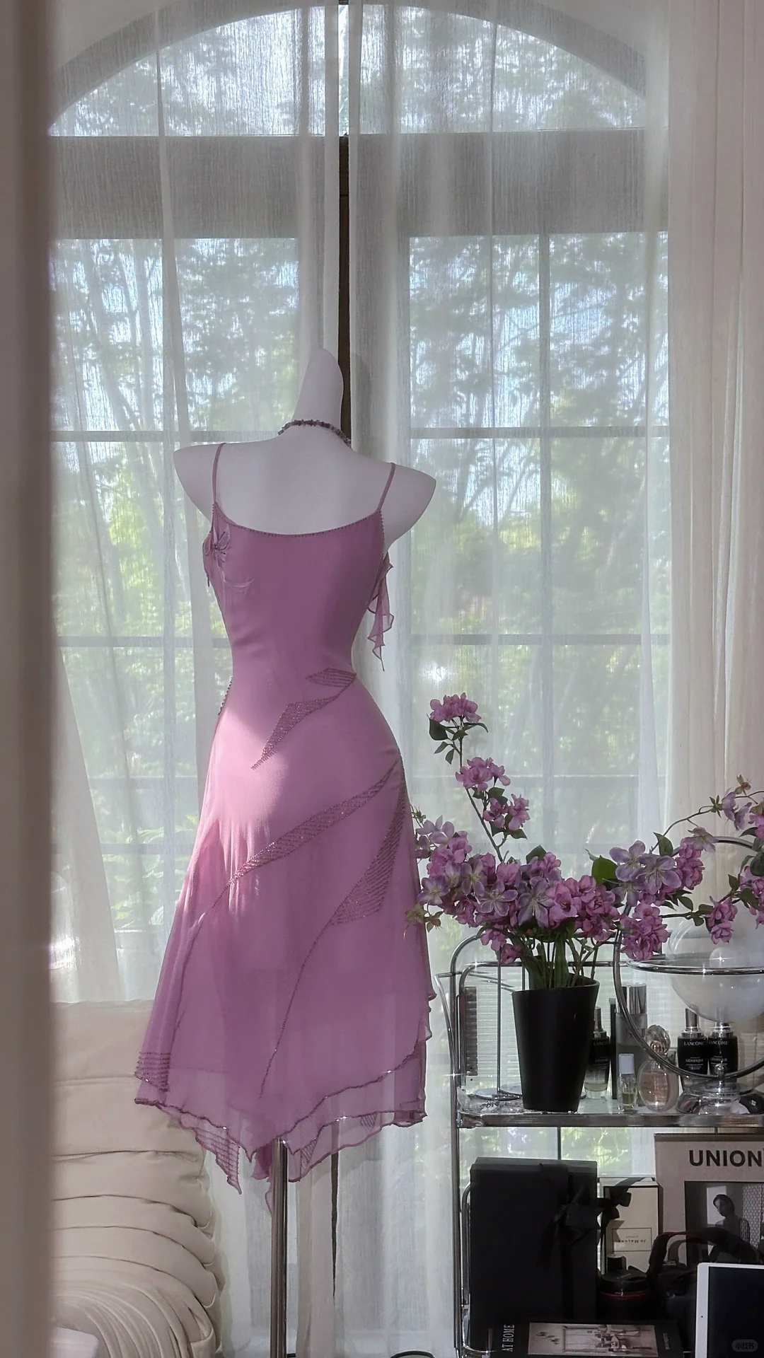 Classy Chiffon V Neck Short 18th Birthday Party Dress Purple Short Homecoming Dress cc3339