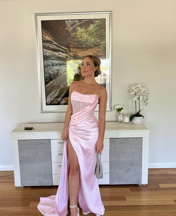 Sexy 17th Birthday Dress Strapless Mermaid Prom Dresses for Black Girl – CherryPromDress Sexy 17th Birthday Dress Strapless Mermaid Prom Dresses for Black Girl – CherryPromDress