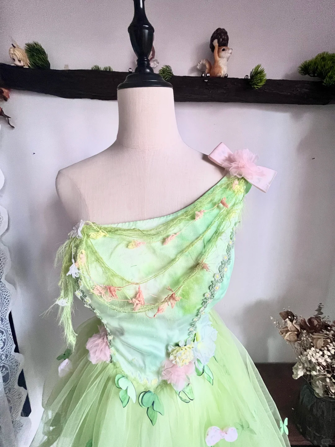 Beautiful Green One Shoulder Short Birthday Dress Mini Homecoming Dress cc3311