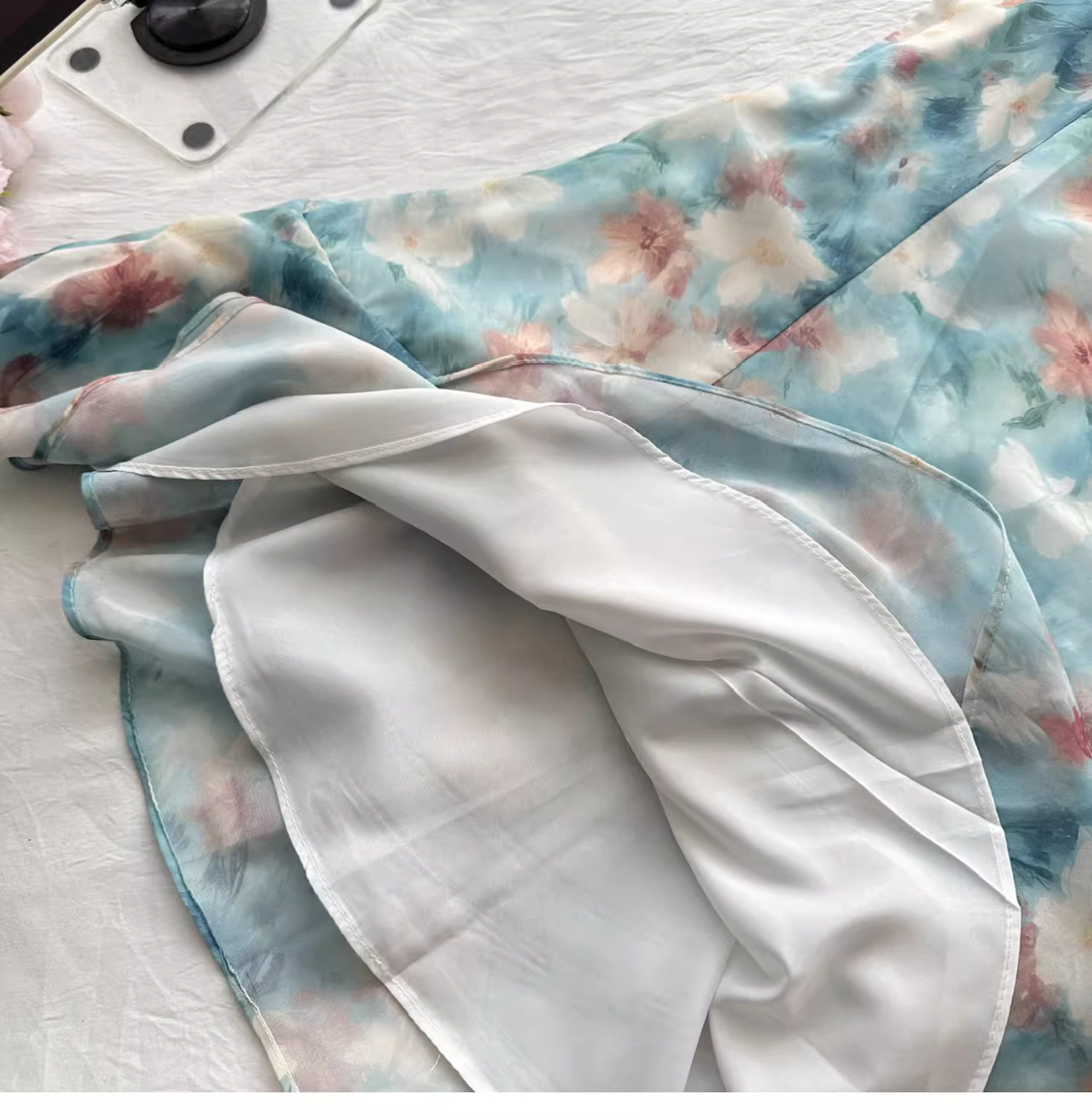 Spaghetti Straps Irregular Ruffles Short Holiday Dress cc3055