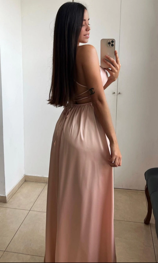 Sexy Purple Long Prom Dress Party Dress With Split cc541