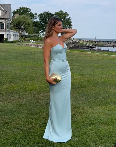 Sexy Halter Sweetheart Sheath Long Party Evening Dress,Formal Prom Dress cc2706