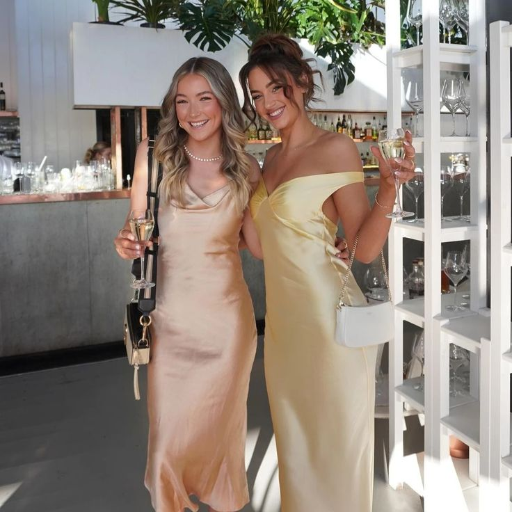 Sexy Off Shoulder Satin Yellow Bridesmaid Dress Long Prom Party Dress cc1816