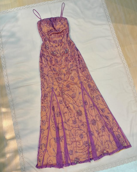 Gorgeous Spaghetti Straps Tulle Beaded Mermaid Evening Dress,Long Party Prom Dress cc2611