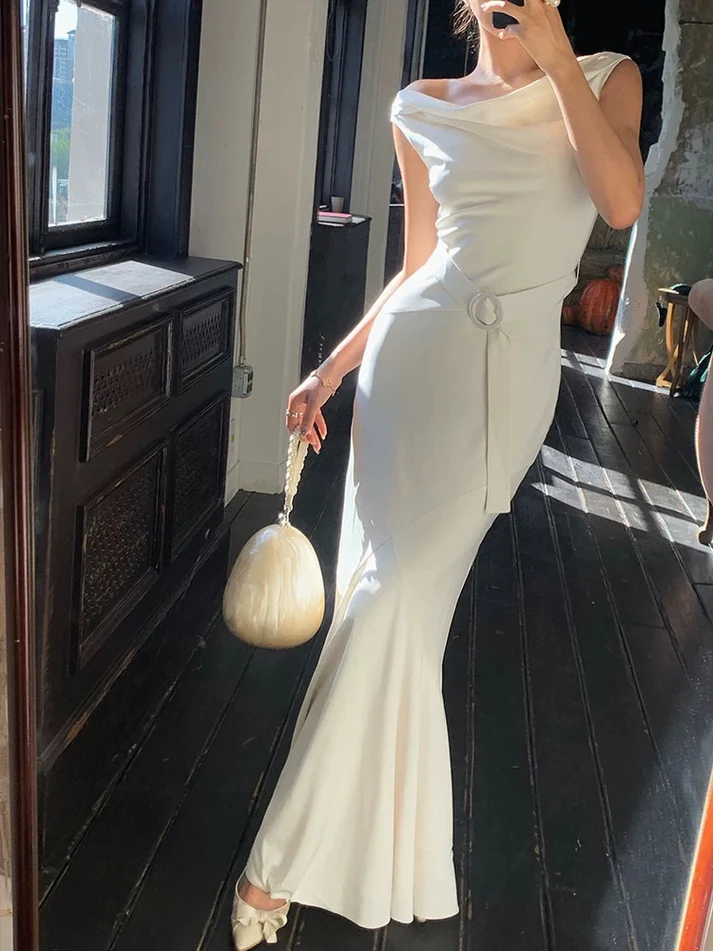 Fashion Green Off Shoulder Mermaid Long Prom Dress Evening Party Dress  cc2291