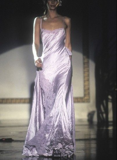 Classy Lace Satin Slit Party Dress Lilac Formal Prom Evening Dress cc2045