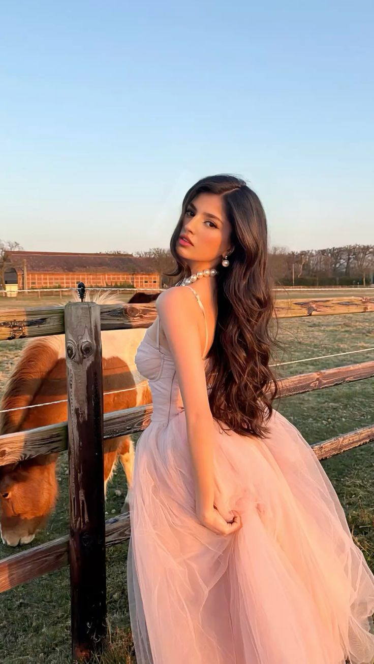 Dreamy Pink A-line Suspender Tulle Long Prom Dress Evening Dress Bridesmaid Dress cc4802