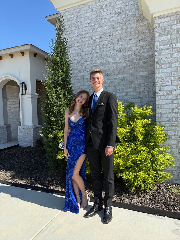 Gorgeous Royal Blue Slim-fit Spaghetti Strap Slit Sequined Long Prom Dress Evening Dress Bridesmaid Dress cc4717