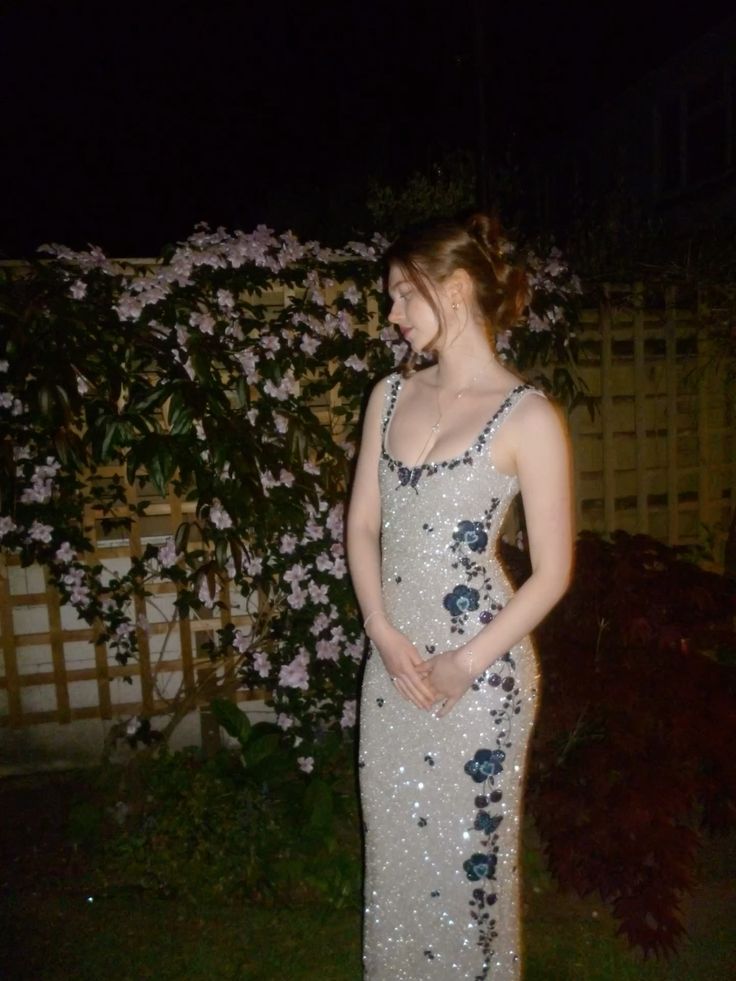 Gorgeous Silver-Grey Mermaid Square Neck Butterfly Rhinestone Long Prom Dress Evening Dress cc4894