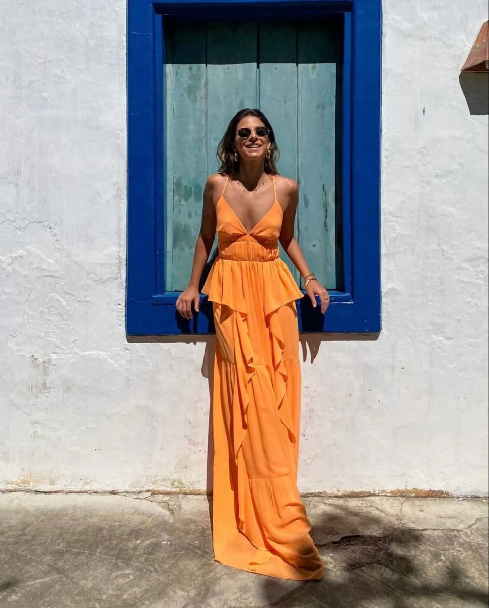 Sexy V Neck Long A Line Prom Dress Party Evening Gown  cc1439