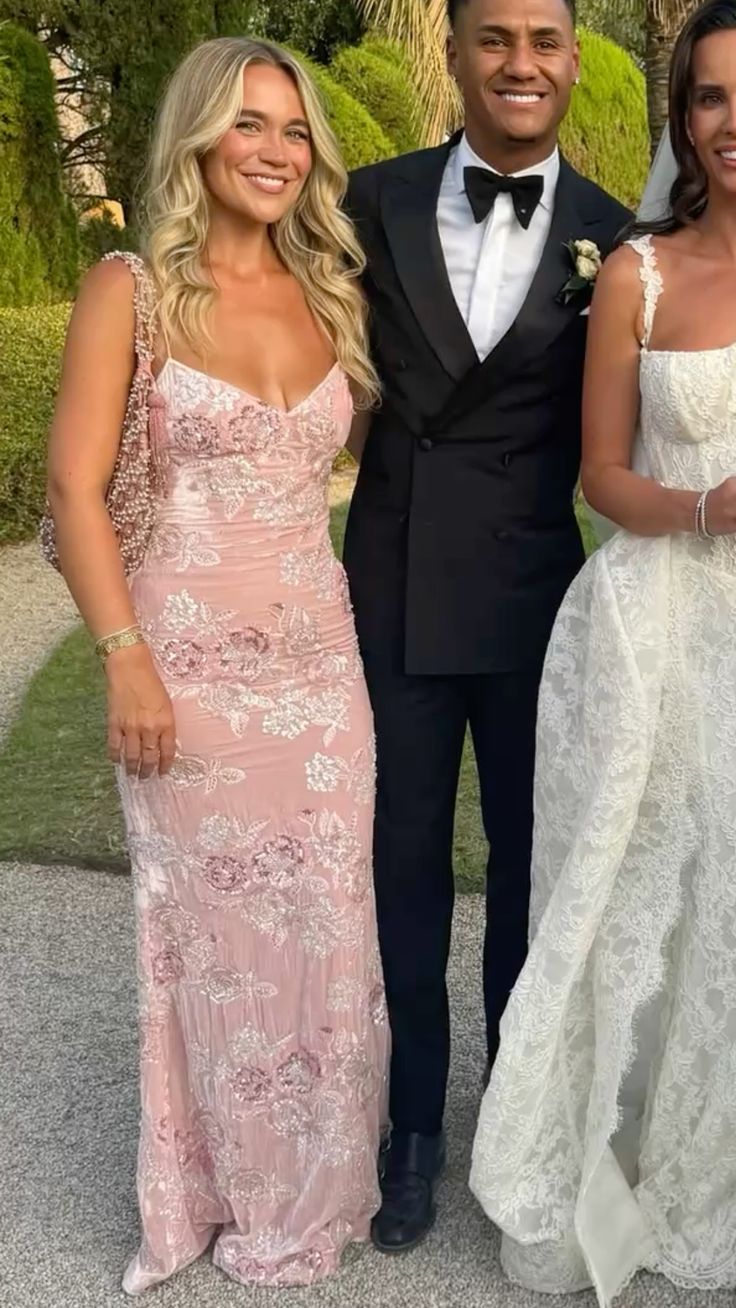 Sweet Pink Floral Mermaid Deep V Halter Sequined Long Prom Dress Evening dress cc4928