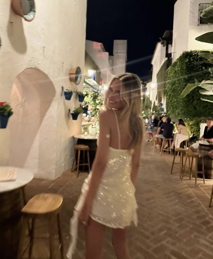 Sparkling White Sequined Spaghetti Strap Waisted 17th Birthday Homecoming Dress cc4240
