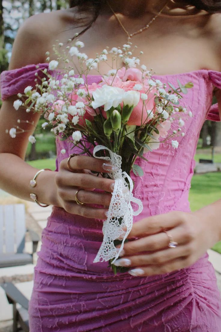 Elegant Pink Mermaid Square Neck Lace Long Prom Dress Evening Dress Bridesmaid Dress cc5025