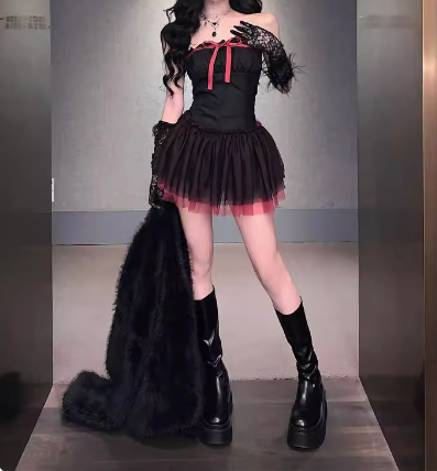 Cute Purple Satin Tulle 17th Birthday Homecoming Dress cc3517