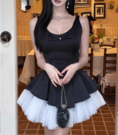 Elegant Tulle Puffy A-line 17th Birthday Homecoming Dress cc3548