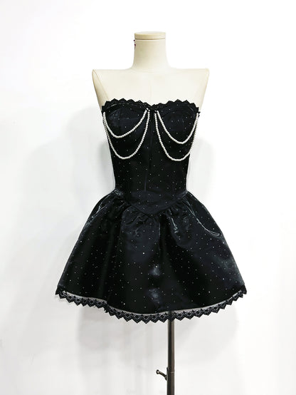 Princess Tutu French Tutu Waist Lace 17th Birthday Homecoming Dress cc3612