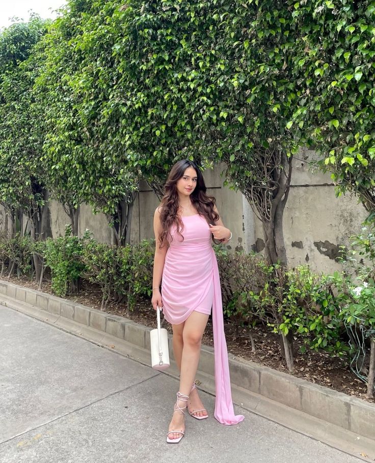 17th Birthday Pink Strapless Chiffon Slim Fit Hip Homecoming Dress cc3709