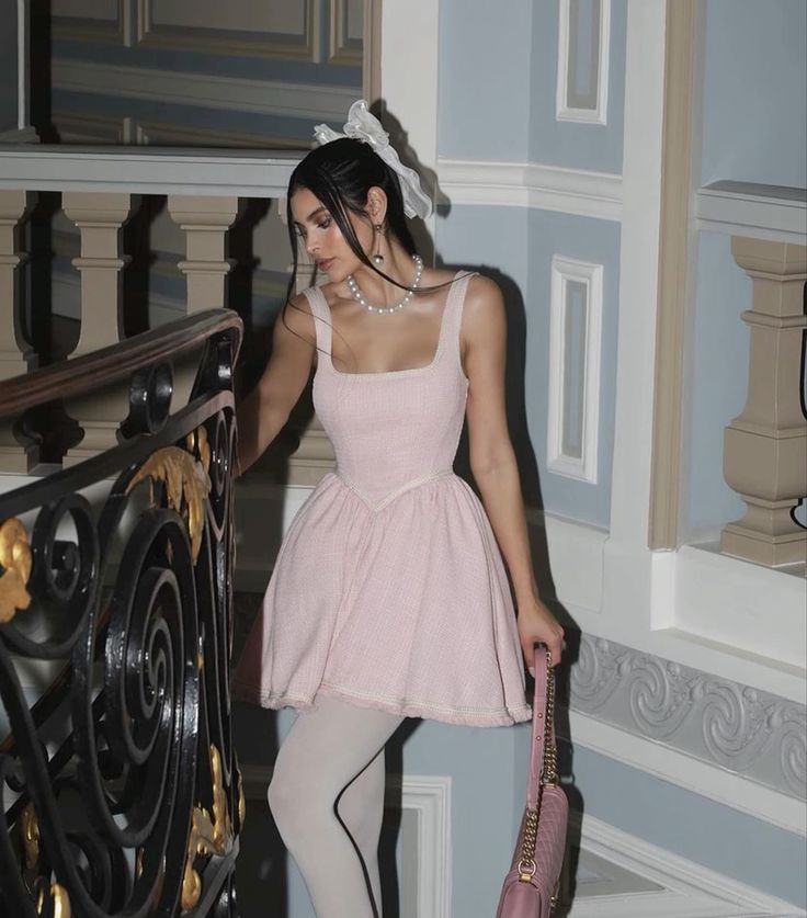 Sweet Pink Square Neck A-Line Birthday Short Skirt Homecoming Dress cc3730