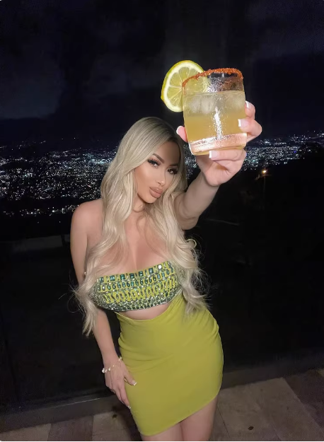 Sexy Rhinestone Chest-wrapped Hollow Hip 21st Birthday Homecoming Dress cc3738