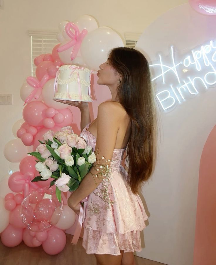 Sweet Satin Tube Top Herringbone Pink Dark Pattern A-line 17th Birthday Homecoming Dress cc3771