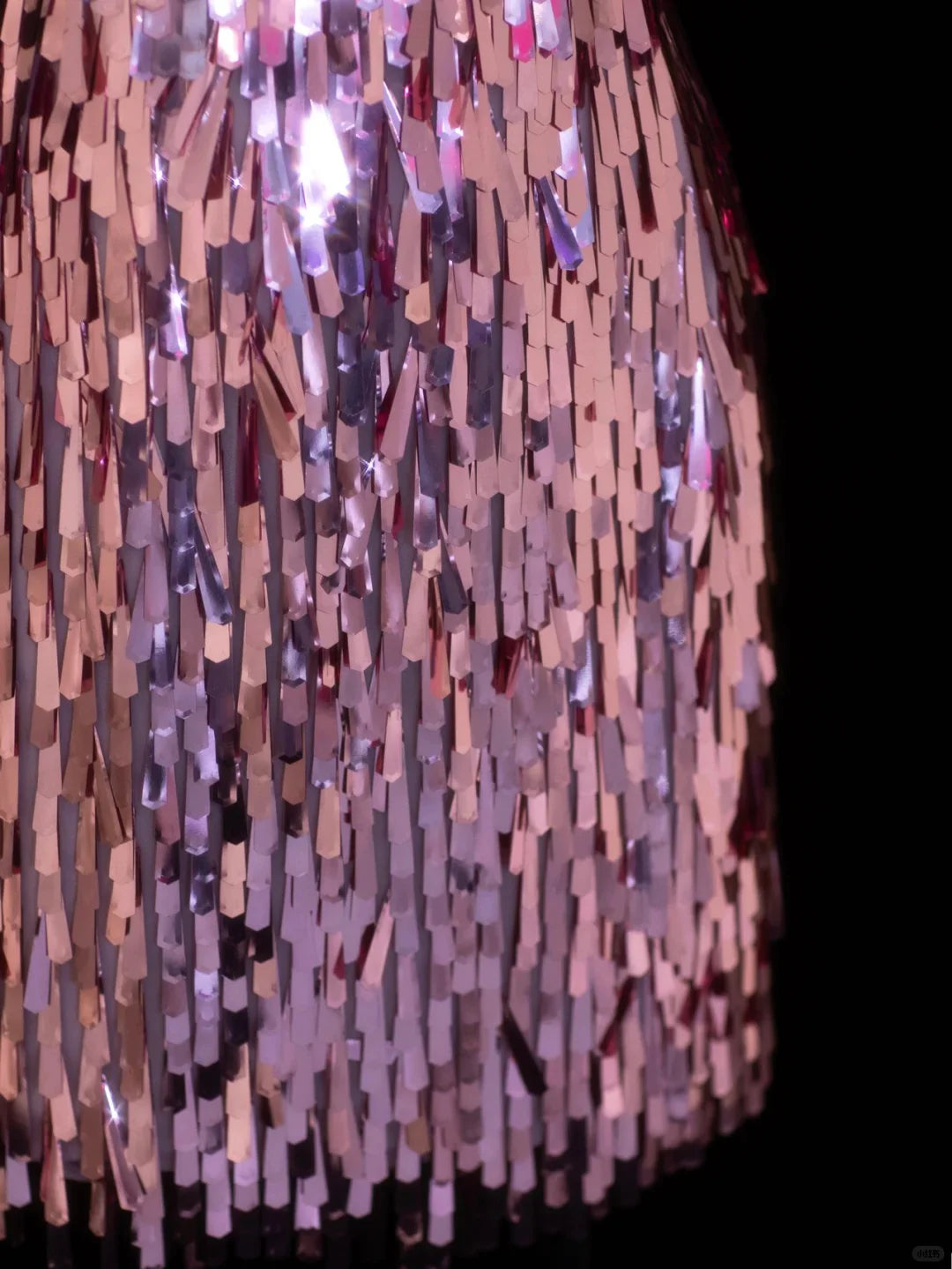 Gorgeous Pink Square Neck Sequin Tassel Slim Birthday Party Homecoming Dress cc4393