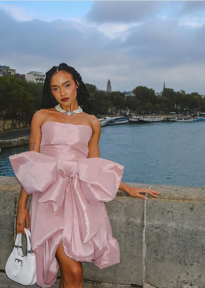 Design Pink Tube Top Bow Irregular 17th Birthday Homecoming Dress cc3796