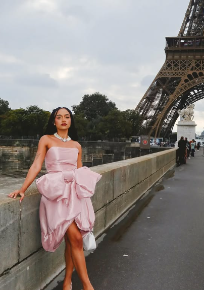 Design Pink Tube Top Bow Irregular 17th Birthday Homecoming Dress cc3796