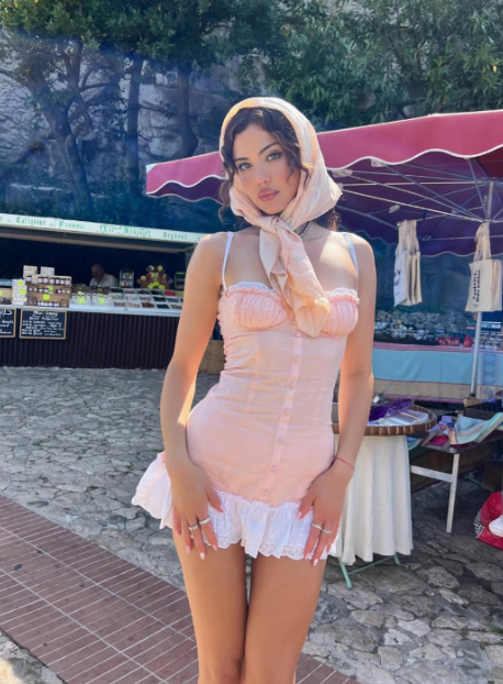 Sweet Pink Sling Slim Cake Birthday Dress Homecoming Dres cc3846