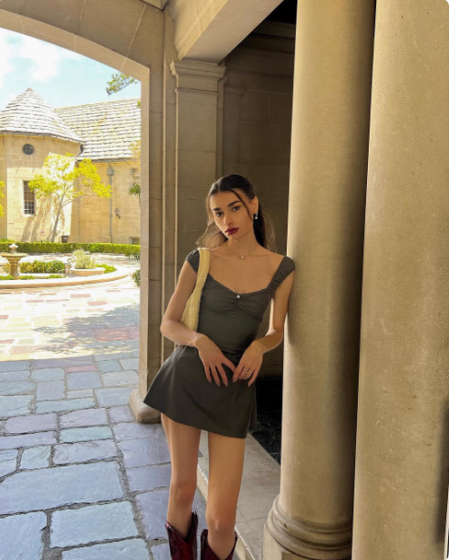 Sexy Hot Girl Waist Lace Mini Birthday Skirt Homecoming Dress cc3849