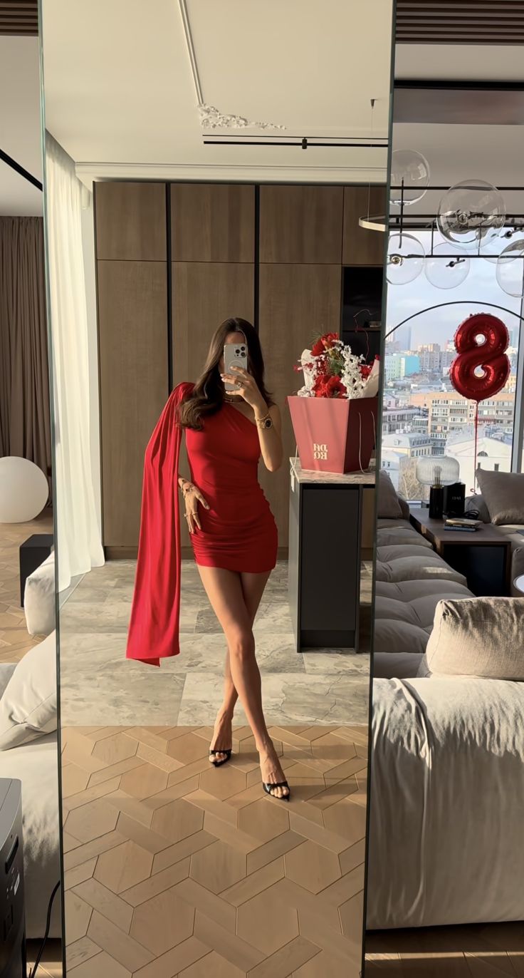 Sexy Red One-piece Ribbon Elastic Hip 18th Birthday Homecoming Dress cc3857