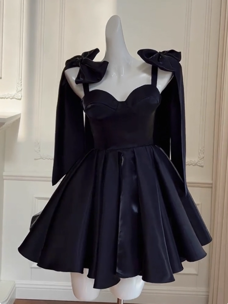 Cute Tie-up Bowknot Suspender Birthday Tutu Homecoming Dress cc3916