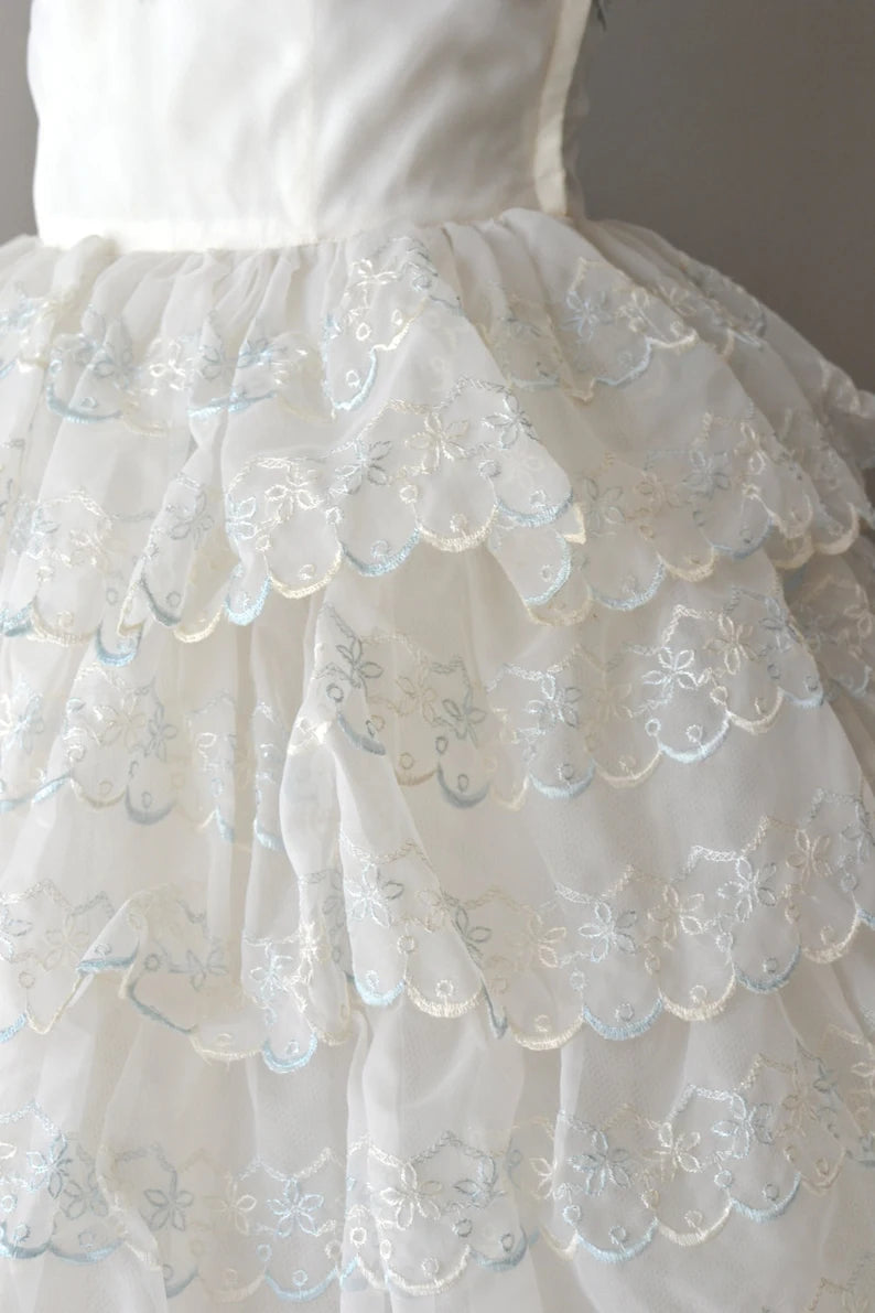 Cute White Tube Top Cake Birthday Dress Homecoming Dress cc3936