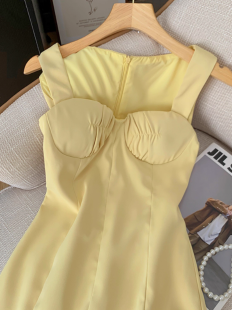 Cute Strapless Satin Waist 17th Birthday Homecoming Dress cc3961