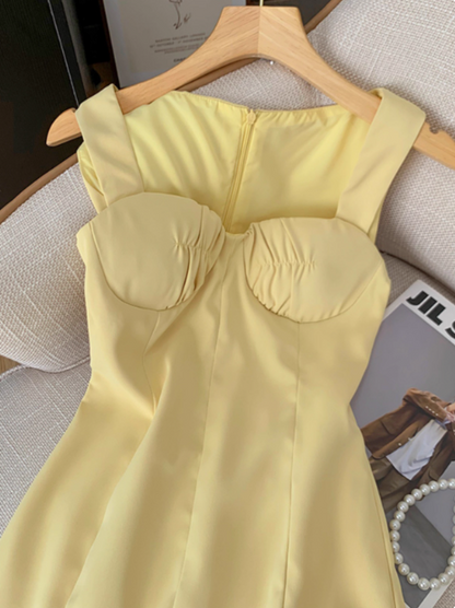 Cute Strapless Satin Waist 17th Birthday Homecoming Dress cc3961