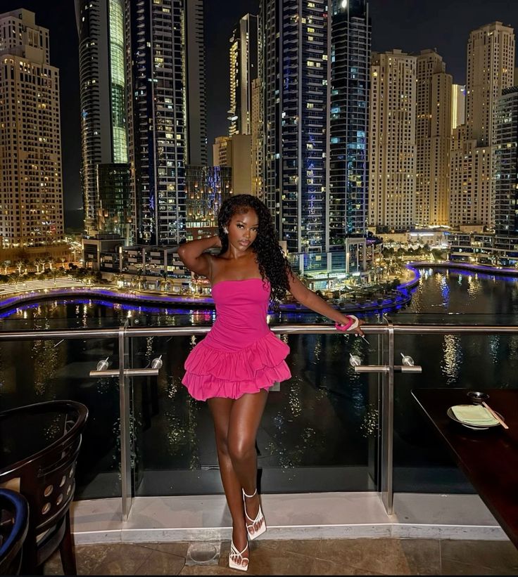 Sweet Hot Pink Tube Top Flower Bud Birthday Dress Homecoming Dress cc3994