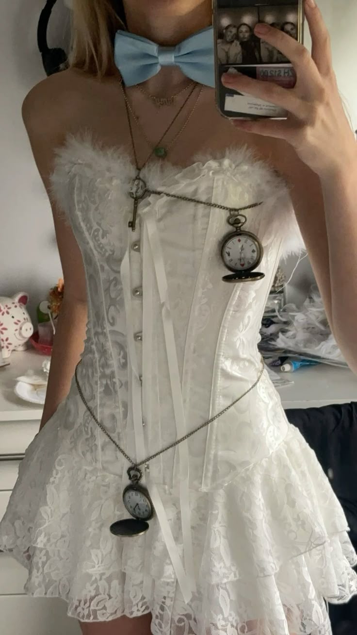 Sweet White Strapless Feather Embellished Lace Mini 16th Birthday Homecoming Dress cc4429