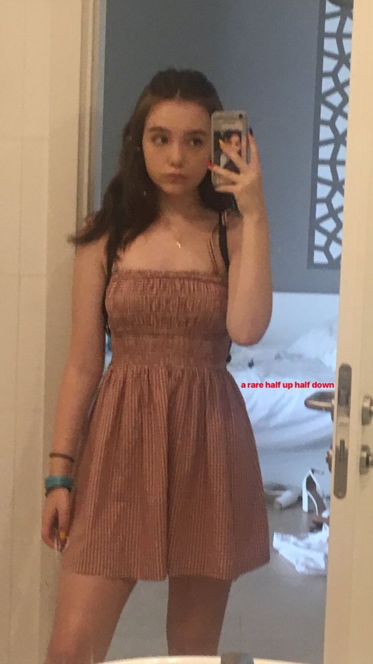 Sweet Reddish Brown Plaid Waist A-line 16th Birthday Homecoming Dress cc4473