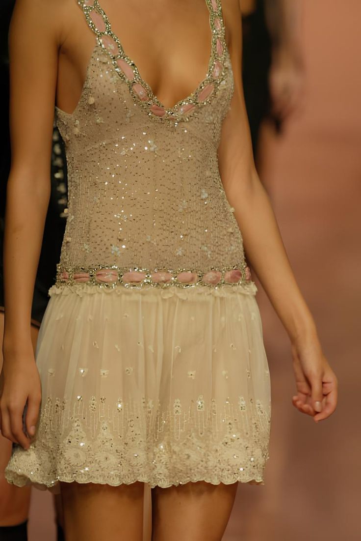 Elegant Off-white Sequined Deep V Suspender Mini Birthday Party Homecoming Dress cc4489