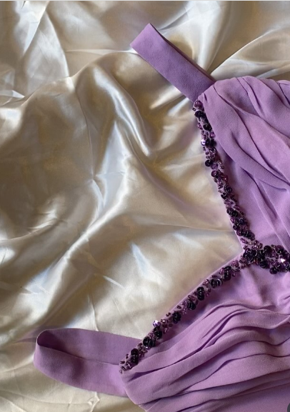 Elegant Purple Sleeveless Beaded Multi-layered Ruffled Chiffon Short 16th Birthday Homecoming Dress cc4498