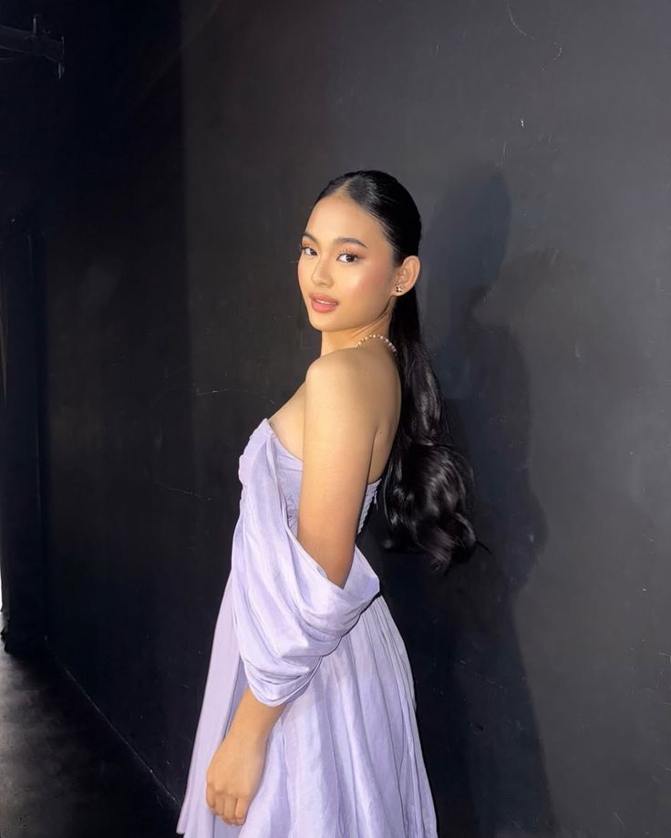 Elegant Lavender One-shoulder Satin A-line Birthday Party Homecoming Dress cc4516