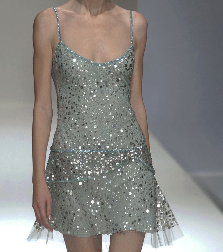 Shining Silver-gray Suspender Sequin Waist Birthday Party Homecoming Dress cc4587